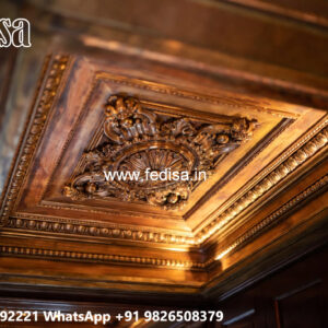 Wooden Ceiling Design Wooden Pop False Ceiling No-5362