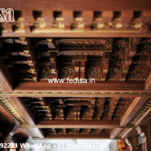 Wooden Ceiling Design Pop Design Simple For Bedroom No-5366