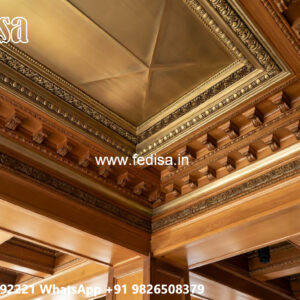 Wooden Ceiling Design Ceiling Design 2 Fan No-5388