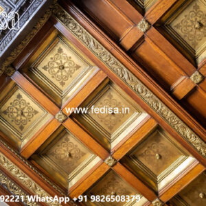 Wooden Ceiling Design Putty Pop Design No-5391
