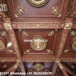 Wooden Ceiling Design Pop Design For Dining No-5401