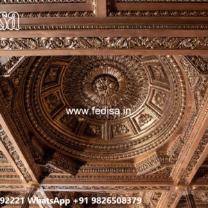 Wooden Ceiling Design Pop Plus Minus Design For Living Room No-5406
