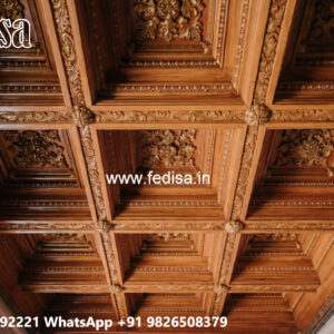 Wooden Ceiling Design Cnc Cutting Pop Design No-5417