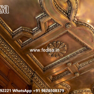Wooden Ceiling Design False Ceiling With Cnc Cutting No-5447
