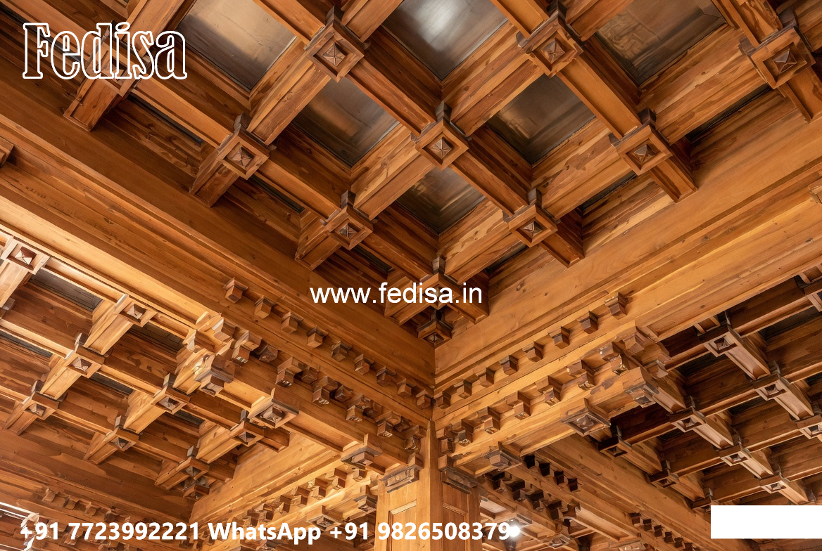 Wooden Ceiling Design Gypsum Pop Ceiling Design No-5448