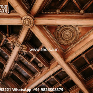 Wooden Ceiling Design Pop Design For Bed No-5461