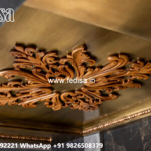Wooden Ceiling Design Punning Pop Design No-5483