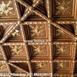 Wooden Ceiling Design Pop Ceiling Design New Model No-5494