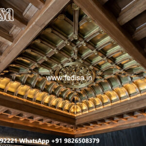 Wooden Ceiling Design Pop Ka Dizain No-5531