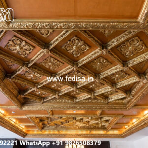 Wooden Ceiling Design Cement Ki Pop No-5533