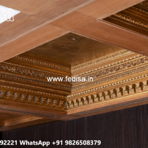 Wooden Ceiling Design Fall Ceiling Design Gypsum Board No-5542