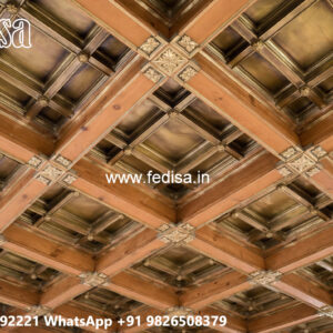 Wooden Ceiling Design Readymade False Ceiling Online No-5557