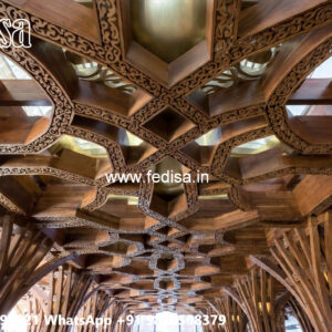 Wooden Ceiling Design Best Pop Design For Guest Room No-5562