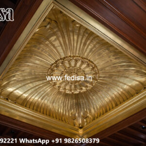 Wooden Ceiling Design Pop Sun Design No-5573