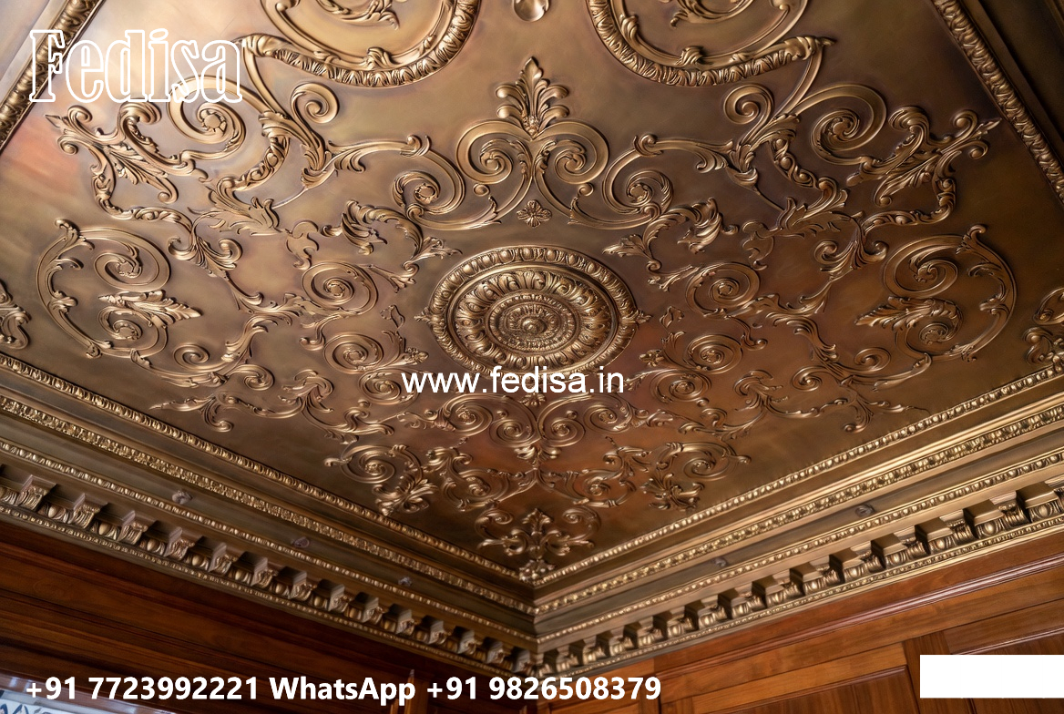 Wooden Ceiling Design Black Pop Design No-5574
