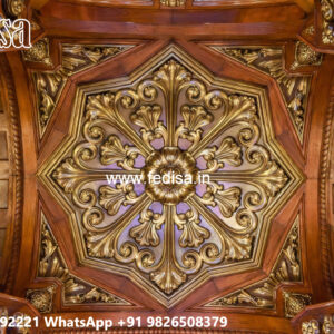 Wooden Ceiling Design Pop Design For Hall And Bedroom No-5582