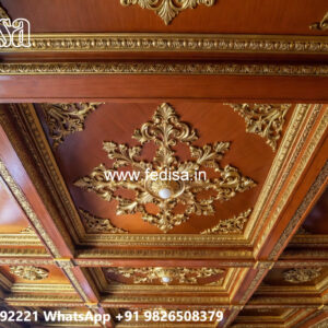 Wooden Ceiling Design Pop Wall Design Simple No-5610