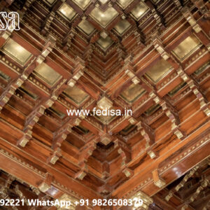 Wooden Ceiling Design Latest Pop Plus Minus Design For Hall No-5615