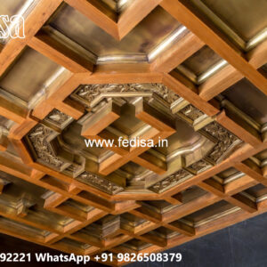 Wooden Ceiling Design Pop Catalog Design No-5624