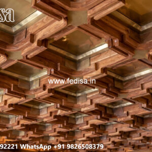 Wooden Ceiling Design 3d False Ceiling Design Price No-5635