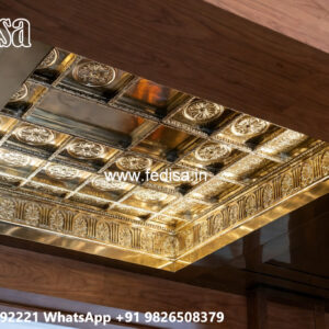 Wooden Ceiling Design Pop Heavy Design No-5638