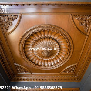 Wooden Ceiling Design Ceiling Design Cement Plaster No-5657