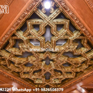 Wooden Ceiling Design Pop Long Design No-5689