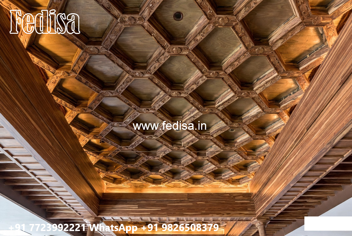 Wooden Ceiling Design Pop Ceiling Design For Bedroom With Fan No-5694