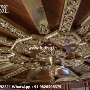 Wooden Ceiling Design False Ceiling For Square Room No-5762