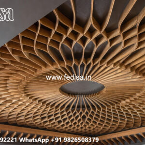 Wooden Ceiling Design False Ceiling Flower Color No-5775