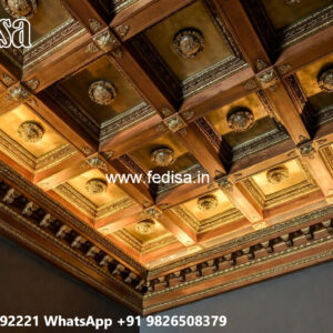 Wooden Ceiling Design Pop Design 2026 Bedroom No-5777