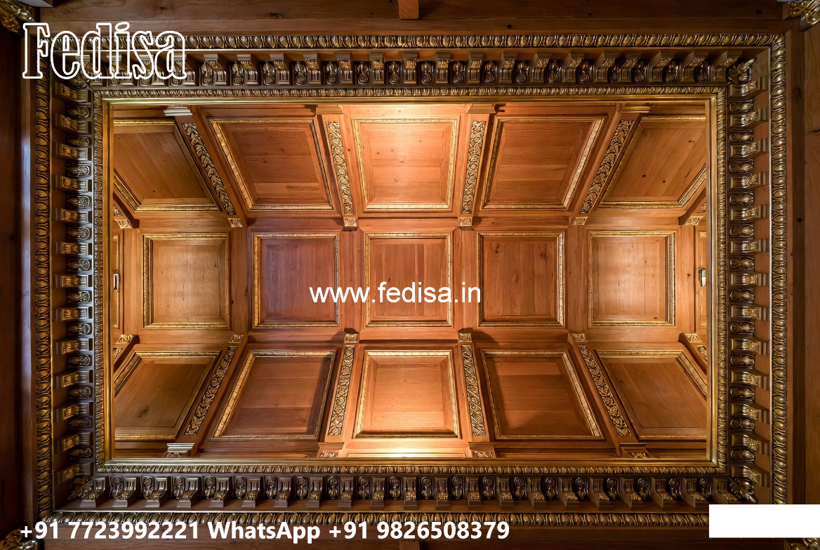 Wooden Ceiling Design Ceiling Pop Light Design No-5782