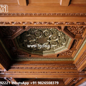 Wooden Ceiling Design Pop Design In Hall Simple No-5796
