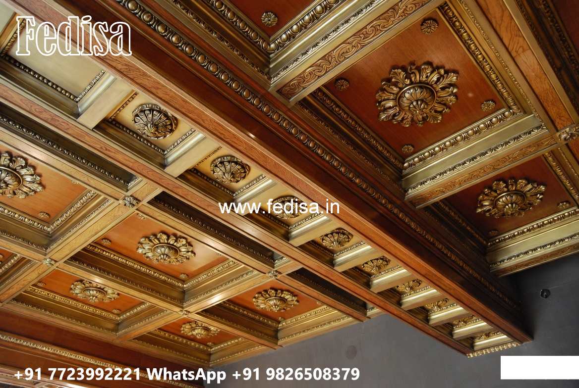 Wooden Ceiling Design Passage Area False Ceiling Design No-5805