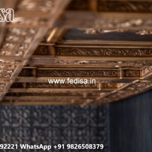 Wooden Ceiling Design Pop New Design Simple No-5811