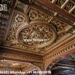 Wooden Ceiling Design Fall Ceiling Design For Hall With One Fans No-5815