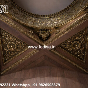 Wooden Ceiling Design Low Cost Pop Design No-5816
