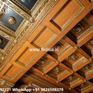 Wooden Ceiling Design Pop Wall Shelf Design No-5819