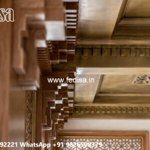 Wooden Ceiling Design Pop Design In Color No-5827