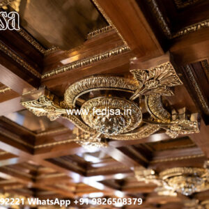 Wooden Ceiling Design Murga Jali Pop No-5840