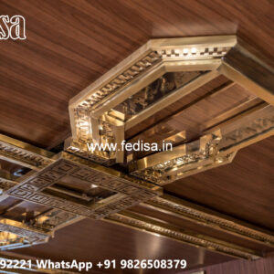 Wooden Ceiling Design Pop Design In Pooja Room No-5876