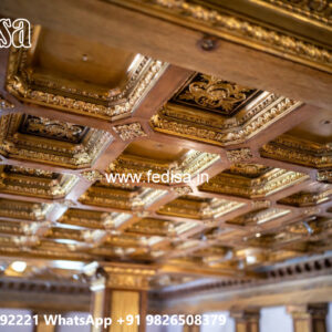 Wooden Ceiling Design False Ceiling Color Design Living Room No-5905