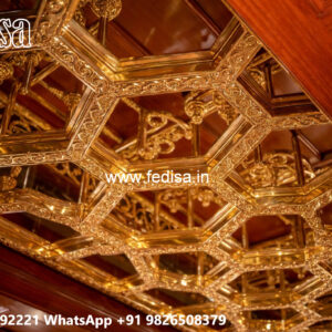 Wooden Ceiling Design Model Pop Design No-5958