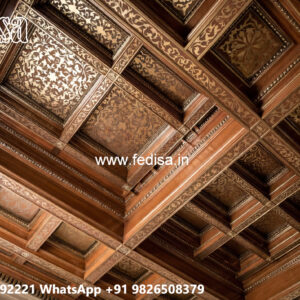 Wooden Ceiling Design Pop Design For Bulb No-5977