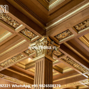 Wooden Ceiling Design Pop Design Master Bedroom No-5999