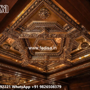 Wooden Ceiling Design Pop Sheet Ceiling Design No-6035