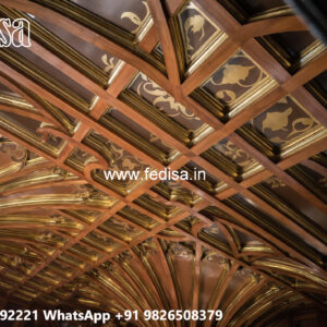 Wooden Ceiling Design Pop Design For Wall Tv No-6043