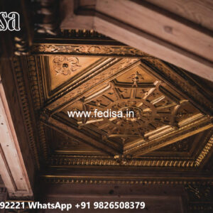Wooden Ceiling Design Design Of Plus Minus Pop No-6096