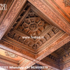 Wooden Ceiling Design Home Ceiling Pop No-6109