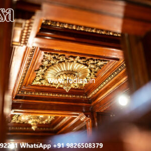 Wooden Ceiling Design Pop Bedroom Wall Design No-6113